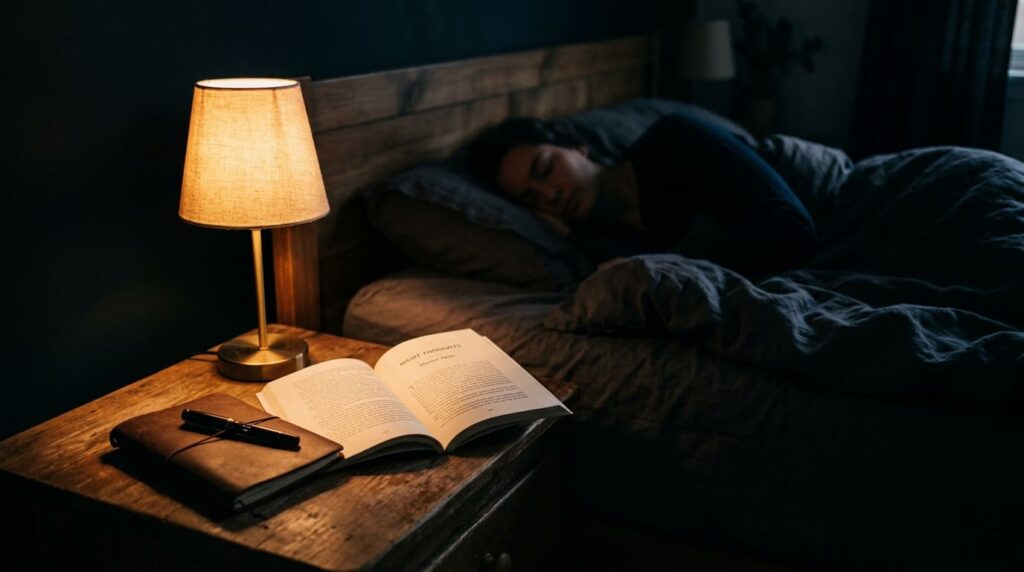 Limpeza mental antes de dormir